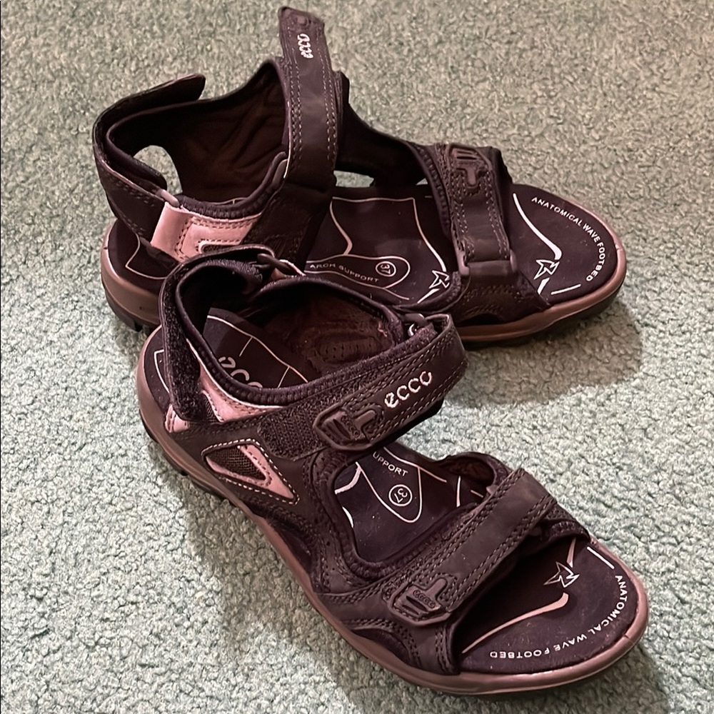 ECCO Hiking Sandals, Size 37 (6/6.5) NWOT
